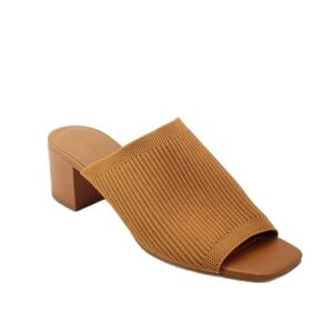 Everlane Glove Mule Reknit Square Toe Sandal Toffee